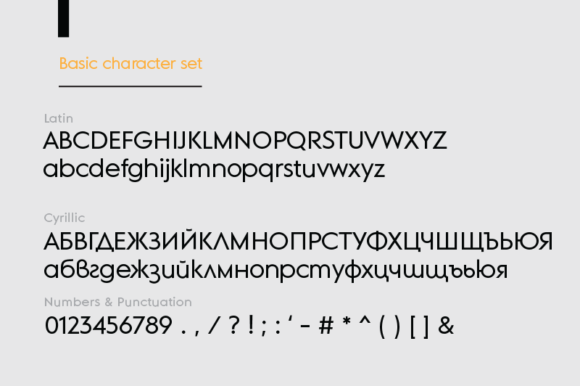 Example font MD Grotesque #5